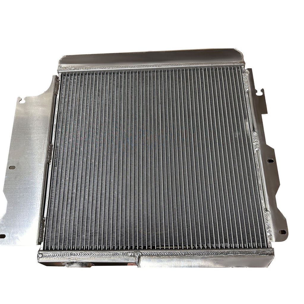 3 Row Radiator+Fan Aluminum Shroud Relay For Jeep 1987-2006 Wrangler TJ YJ L4 L6