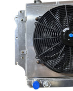 3 Row Radiator+Fan Aluminum Shroud Relay For Jeep 1987-2006 Wrangler TJ YJ L4 L6