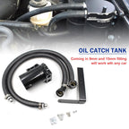 Oil Catch Can Kit Reservoir Tank Aluminum For 2011-2019 Ford F150 3.5L 5.0L 3.5E