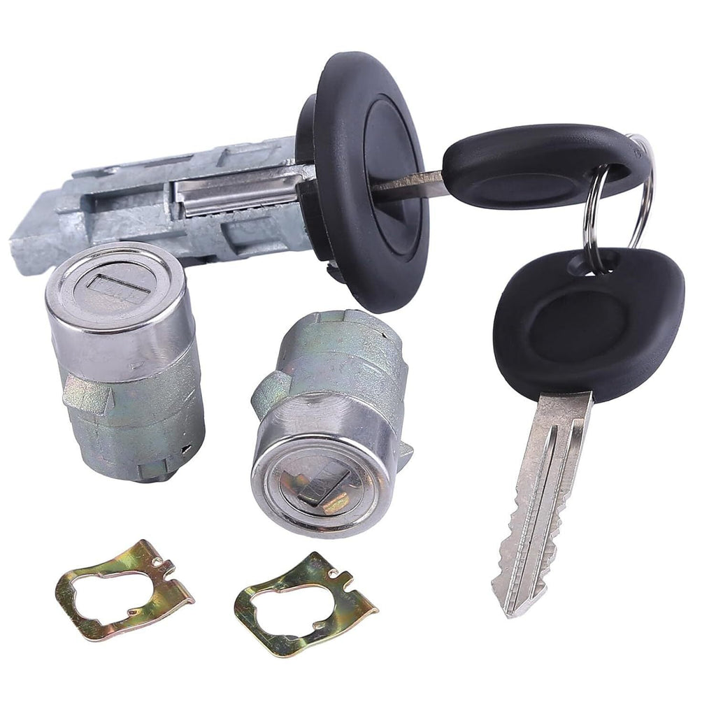 Front Door Ignition Switch Lock Cylinder with Keys For 2001-2006 GM SILVERADO