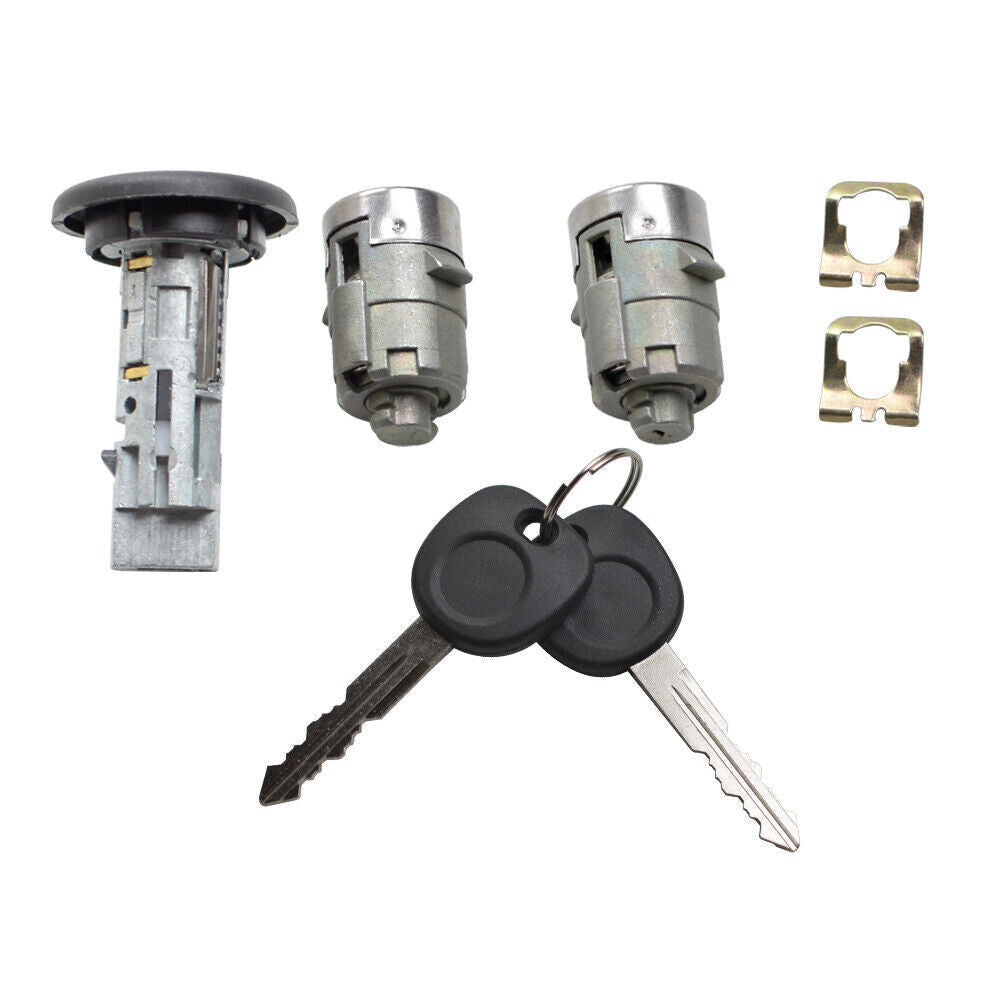 Front Door Ignition Switch Lock Cylinder with Keys For 2001-2006 GM SILVERADO