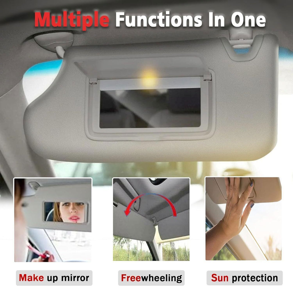 New Sun Visors Fit For Nissan Altima 2.5L 3.5L 2013-2018 Right & Left w/ Lighted