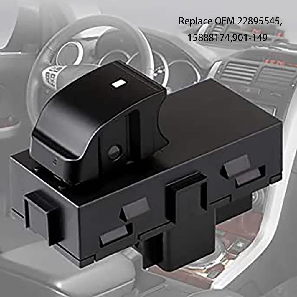 4pcs 22864837 For 2007-2017 GMC Acadia Power Window Control Switch Front Rear