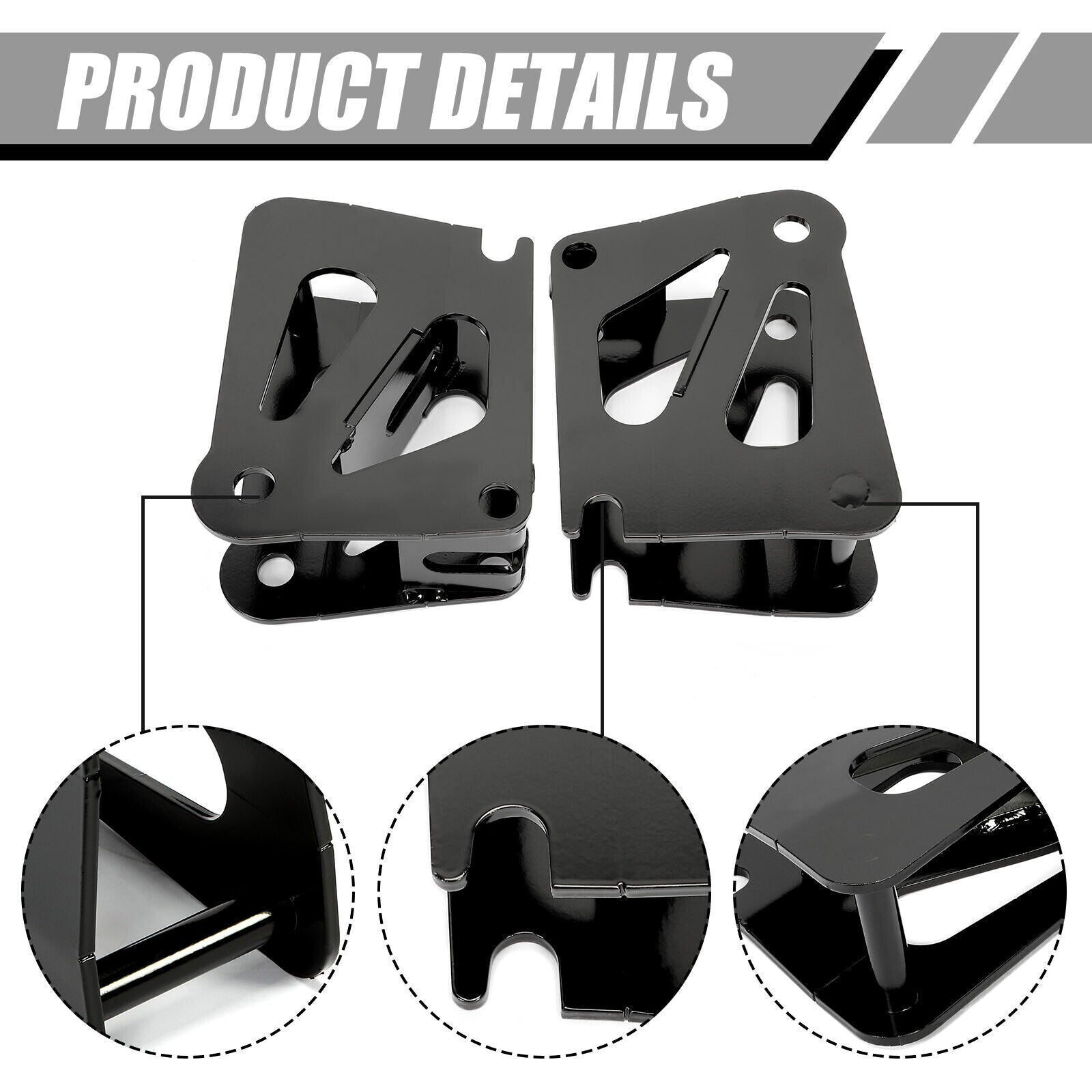 5" DROP DOWN BRACKET KIT FOR SNOWEX AND WESTERN ULTRAMOUNT PLOWS
