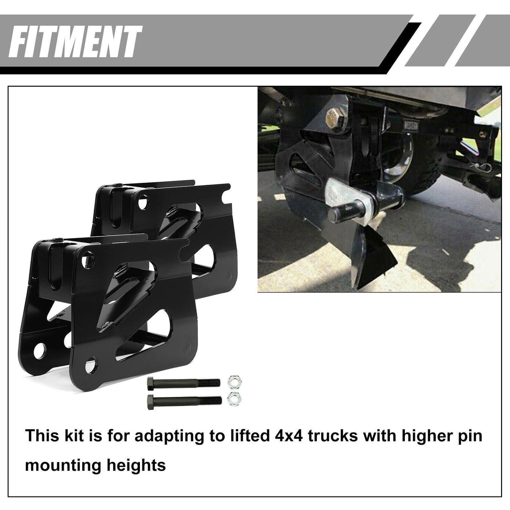 5" DROP DOWN BRACKET KIT FOR SNOWEX AND WESTERN ULTRAMOUNT PLOWS