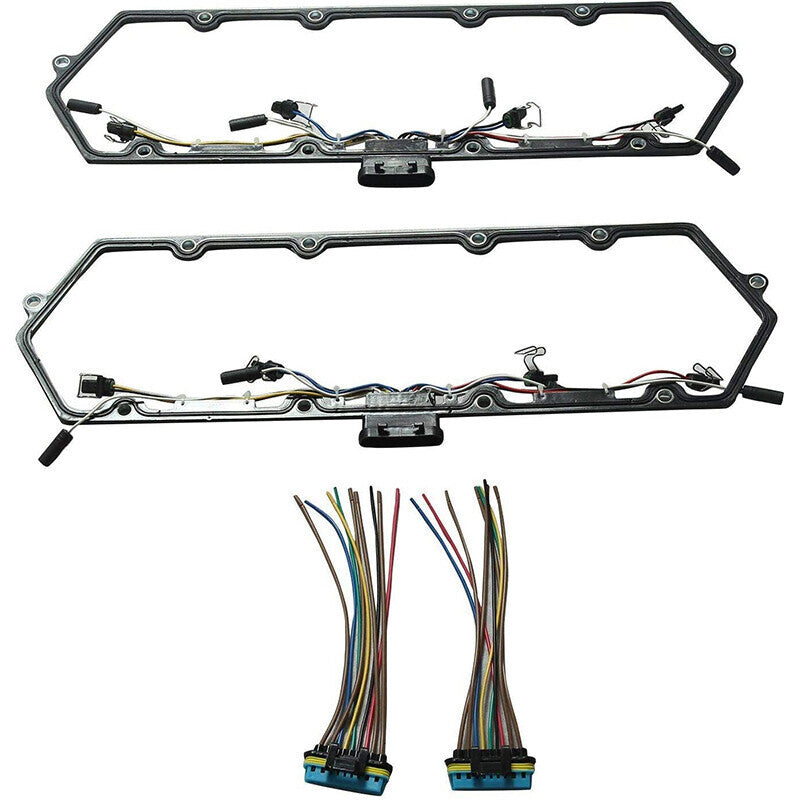 For Ford F250 F350 7.3 Valve Cover Gaskets Inner Injector Glow Plug 8 Glow Plugs