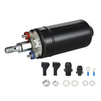 2L High Flow Swirl Fuel Surge Tank AN6 Aluminum w/ 044 External Fuel Pump