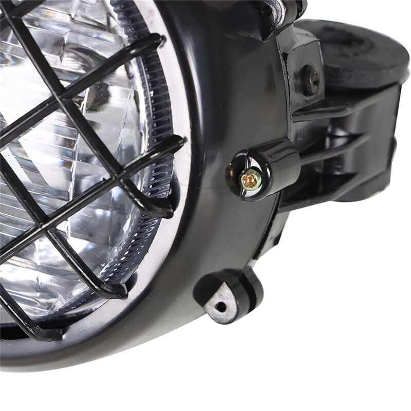 2x LED Headlights QS345120QR1 For Yamaha Banshee Warrior Wolverine 350 1987-2006