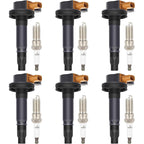 6*Ignition Coil & Spark Plug Pack For Ford Police F-150 Transit Ecoboost 3.5L V6