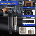 6*Ignition Coil & Spark Plug Pack For Ford Police F-150 Transit Ecoboost 3.5L V6