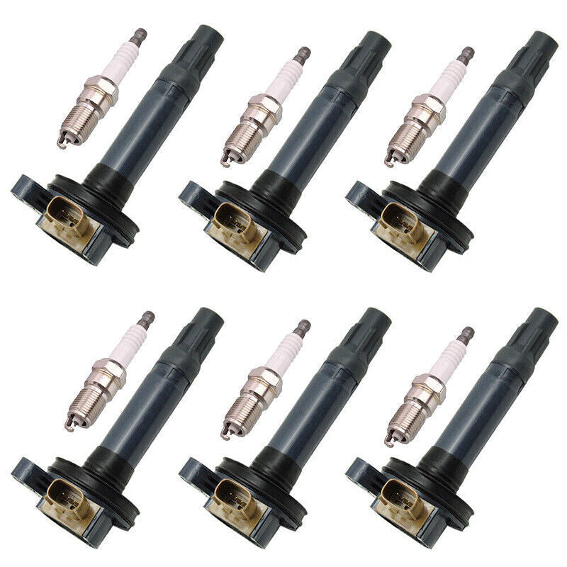 6*Ignition Coil & Spark Plug Pack For Ford Police F-150 Transit Ecoboost 3.5L V6