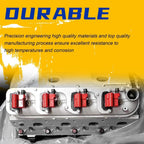 LS Aluminum Coil Brackets for D581 Square Coils 4.8 5.3 5.7 6.0 6.2 LS1 Sliver