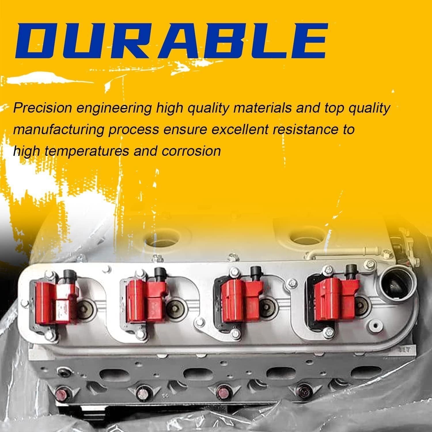 LS Aluminum Coil Brackets for D581 Square Coils 4.8 5.3 5.7 6.0 6.2 LS1 Sliver
