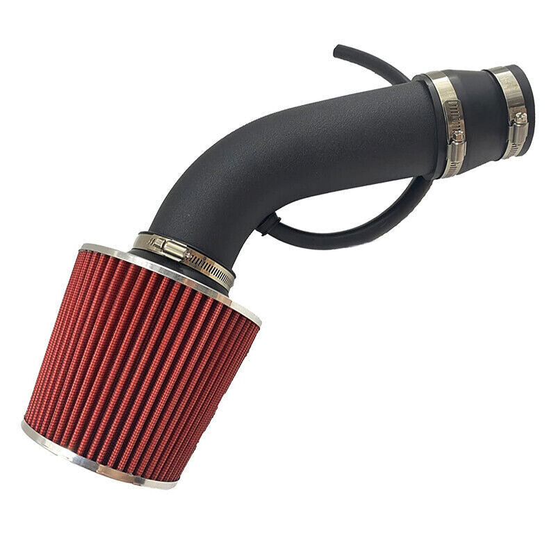 New 3" Cold Air Intake Filter Induction Kit Pipe Power Flow Hose System US Stock
