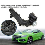 Turbocharger Charge Air Pipe Joint with PCV For 2016-2021 Honda Civic 1.5L