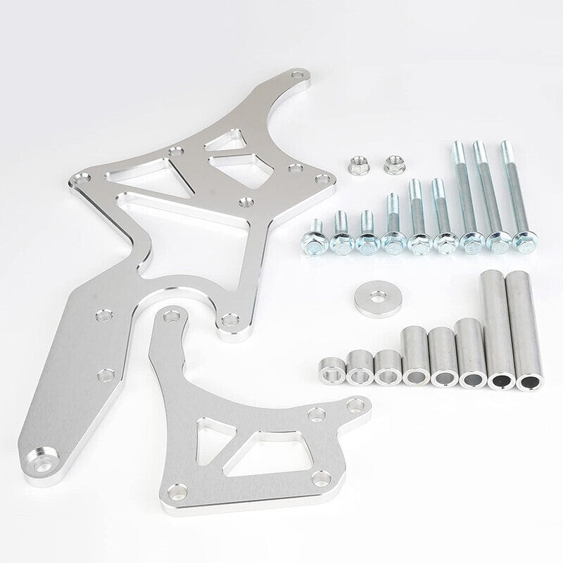 LS Engine Serpentine Alternator Bracket Power Steering Pump For LS1 LS2 LS3 LS6