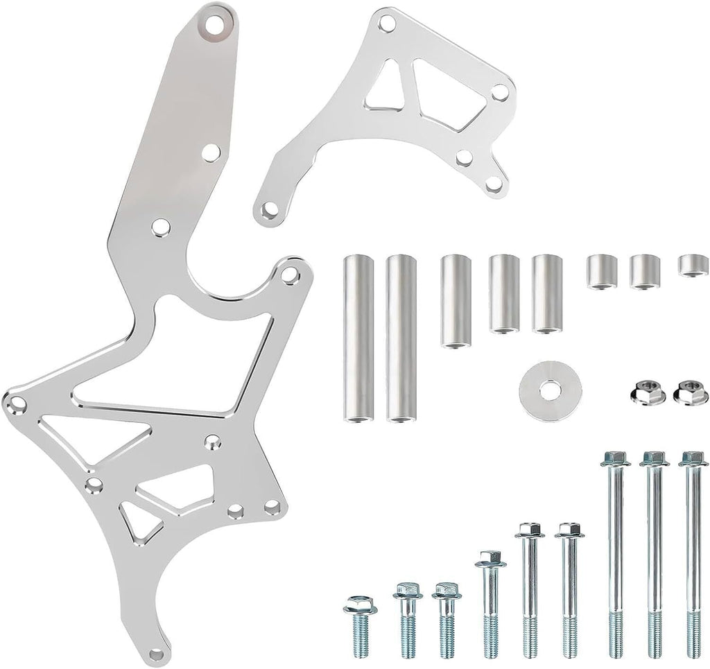 LS Engine Serpentine Alternator Bracket Power Steering Pump For LS1 LS2 LS3 LS6