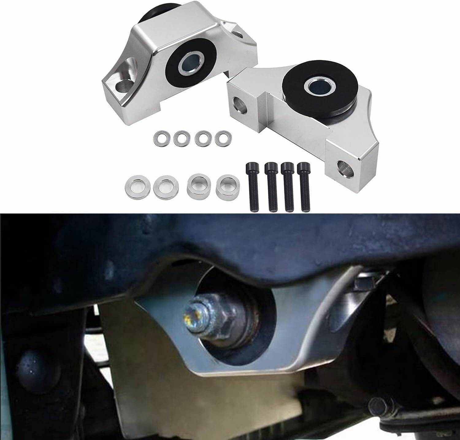 Billet Engine Motor Torque Mount Kit for Honda Civic EG EK B16 B18 B20 D16 D15