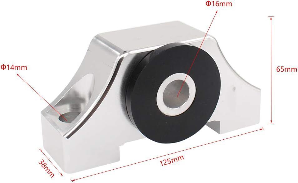 Billet Engine Motor Torque Mount Kit for Honda Civic EG EK B16 B18 B20 D16 D15