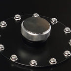 19 Gallon 72L Top Feed Fuel Cell Tank with Cap & Lever Sender 12“ Fuel Line Kits