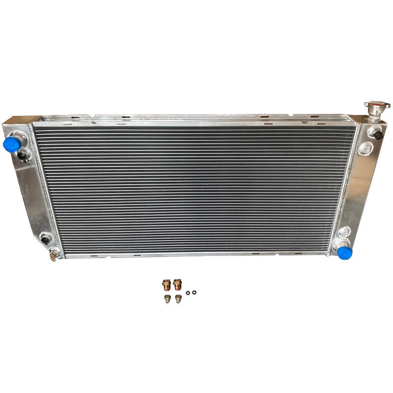 4 Row Radiator For 1988-99 Chevy Pickup Truck C/K 1500 2500 3500 Tahoe GMC Yukon
