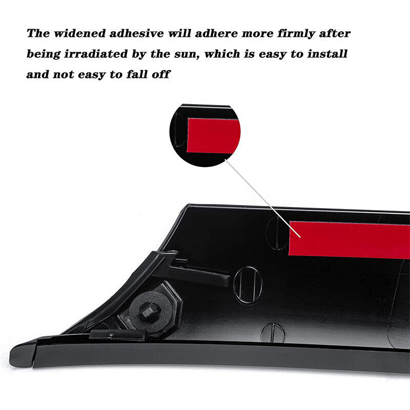 Pair Inner & Outer Windshield A Pillar Molding Trim For Ford Explorer 2011-2019
