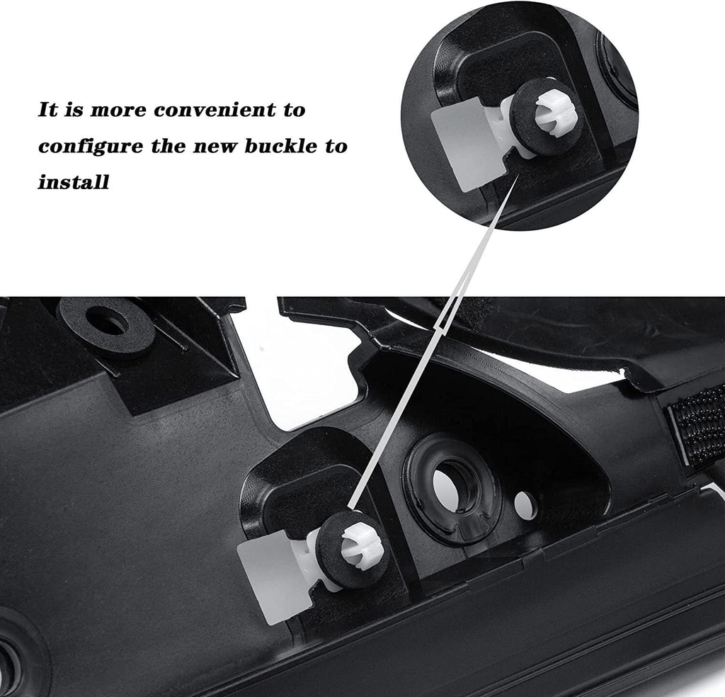 Pair Inner & Outer Windshield A Pillar Molding Trim For Ford Explorer 2011-2019