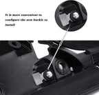 Pair Inner & Outer Windshield A Pillar Molding Trim For Ford Explorer 2011-2019