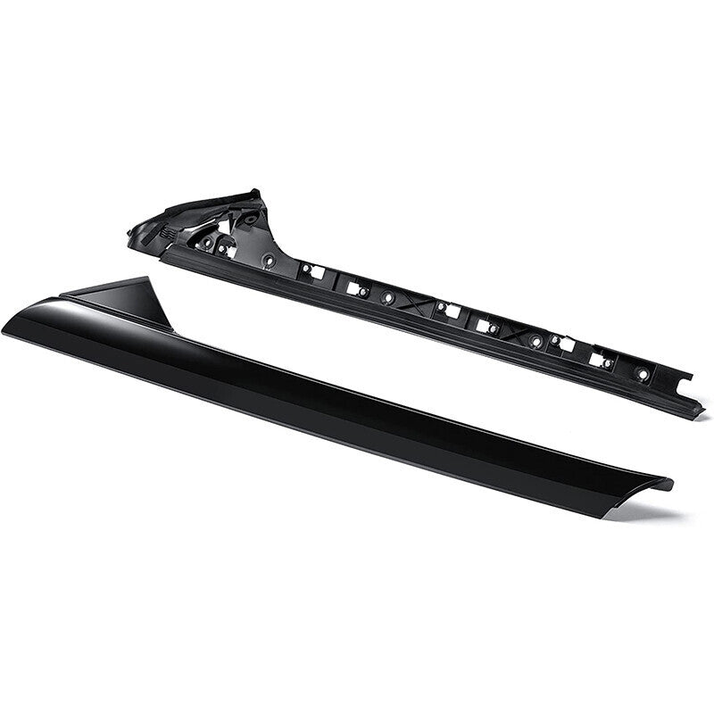 Pair Inner & Outer Windshield A Pillar Molding Trim For Ford Explorer 2011-2019