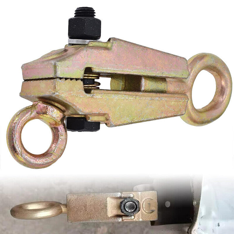 5 Ton Self-Tightening Grips Auto Body Repair Pull Clamp Tool 2-Way Frame Back