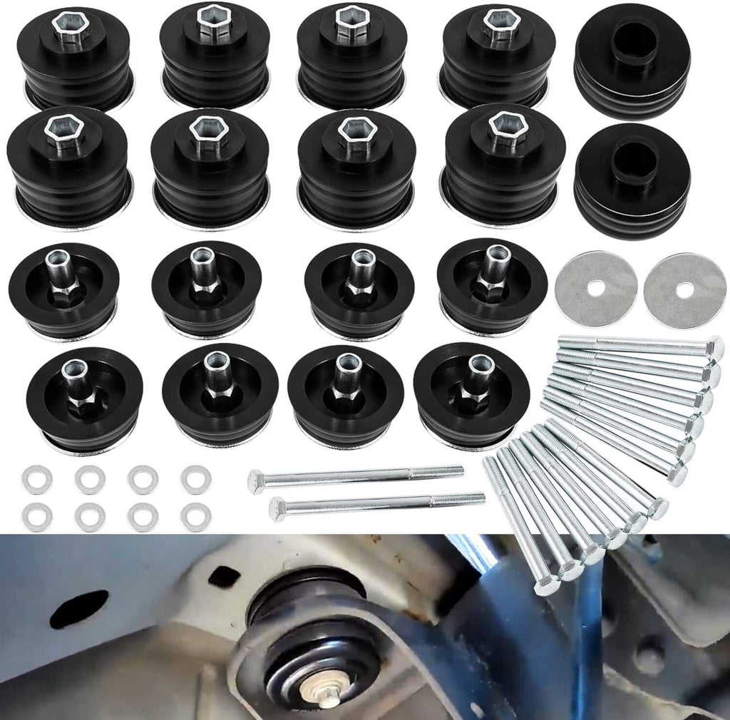 KF04060BK Body Cab Mount Bushing Kit for Ford F250 F350 Super Duty 2008-16 2/4WD