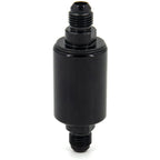 Universal -6AN Inline Fuel Filter High Flow 100 Micron Cleanable AN6 6AN Pair x2