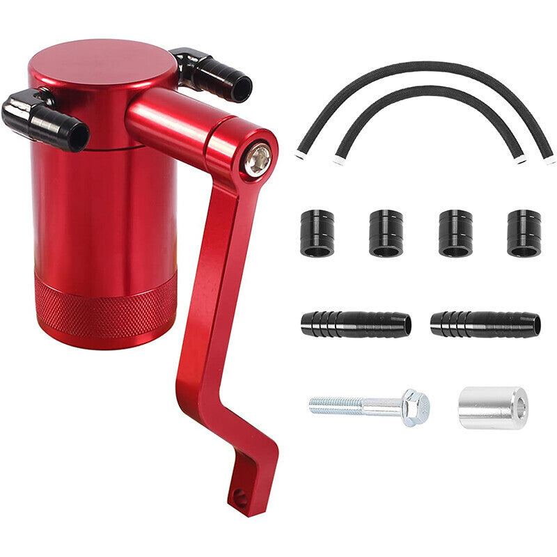 Oil Catch Can Kit 6.4L HEMI Z-Bracket Billet For 11-21 Dodge Challenger Chrysler