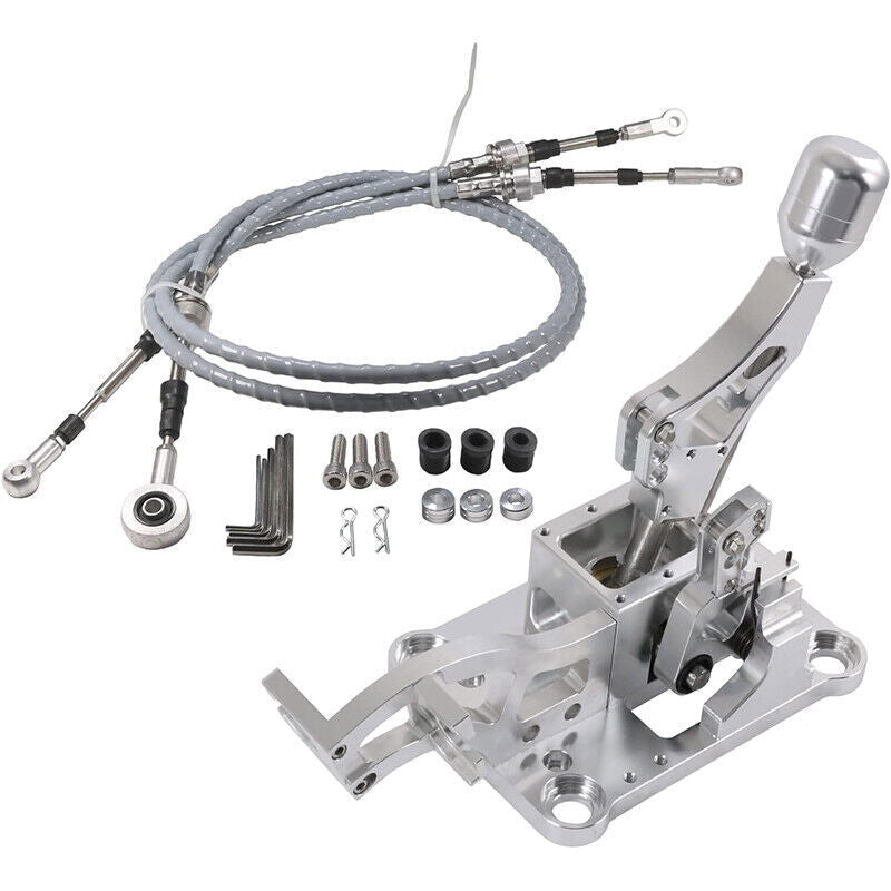 RSX Shifter Cables Trans Bracket Shifter Box For K20 K24 K-Series Swap Civic CRX