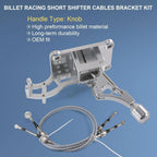 RSX Shifter Cables Trans Bracket Shifter Box For K20 K24 K-Series Swap Civic CRX