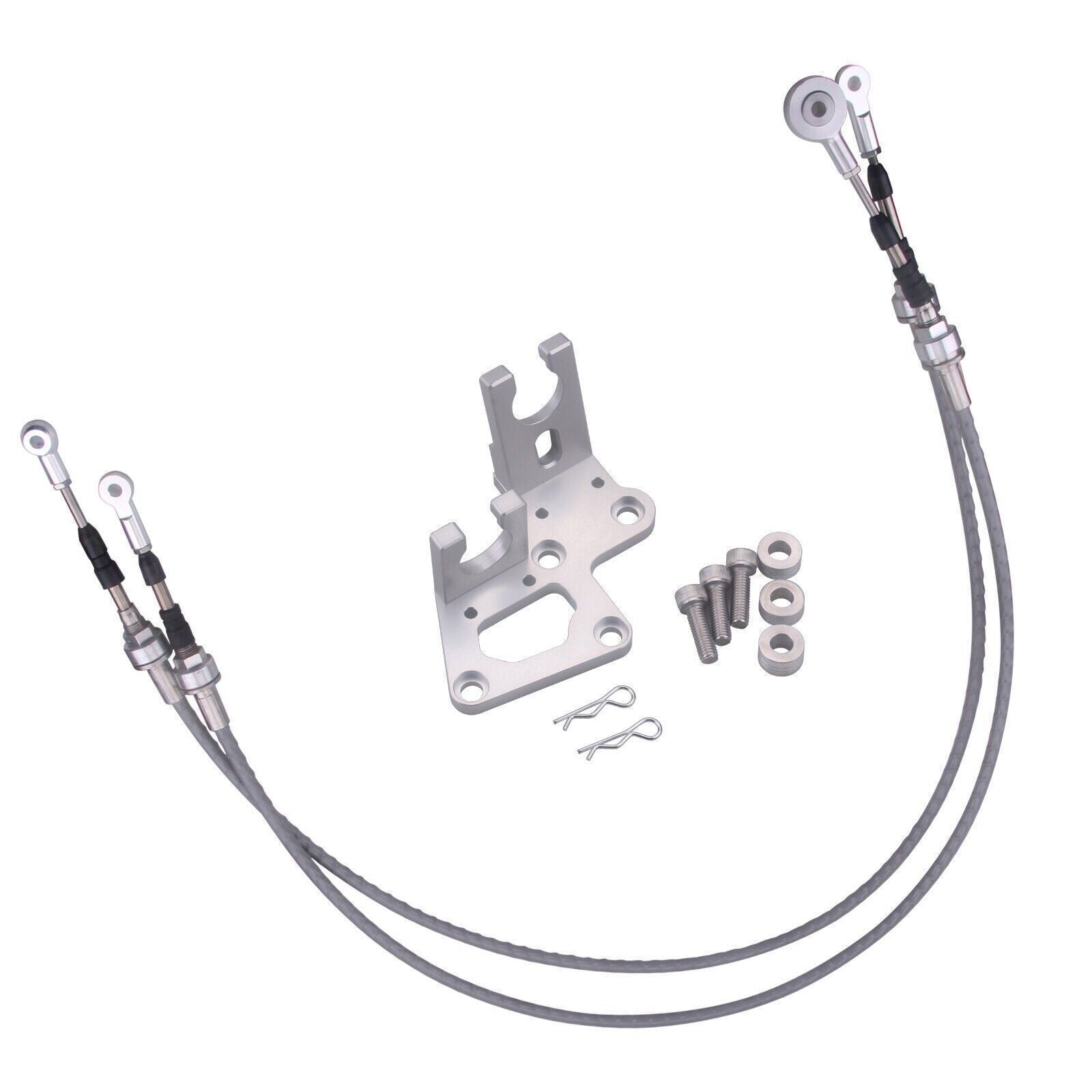 RSX Shifter Cables Trans Bracket Shifter Box For K20 K24 K-Series Swap Civic CRX