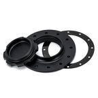 160mm Billet Aluminum Easy Fill Fuel Cell Gas Cap with 12 Hole Cell Bung Replace