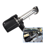 4" Cold Air Intake Kit + Heat Shield For 99-06 GMC/Chevy V8 4.8L Silverado 1500