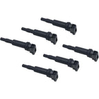 6 Ignition Coil and Spark Plugs Pack for BMW 128i 325i 328i UF592 0221504470