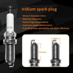 6 Ignition Coil and Spark Plugs Pack for BMW 128i 325i 328i UF592 0221504470