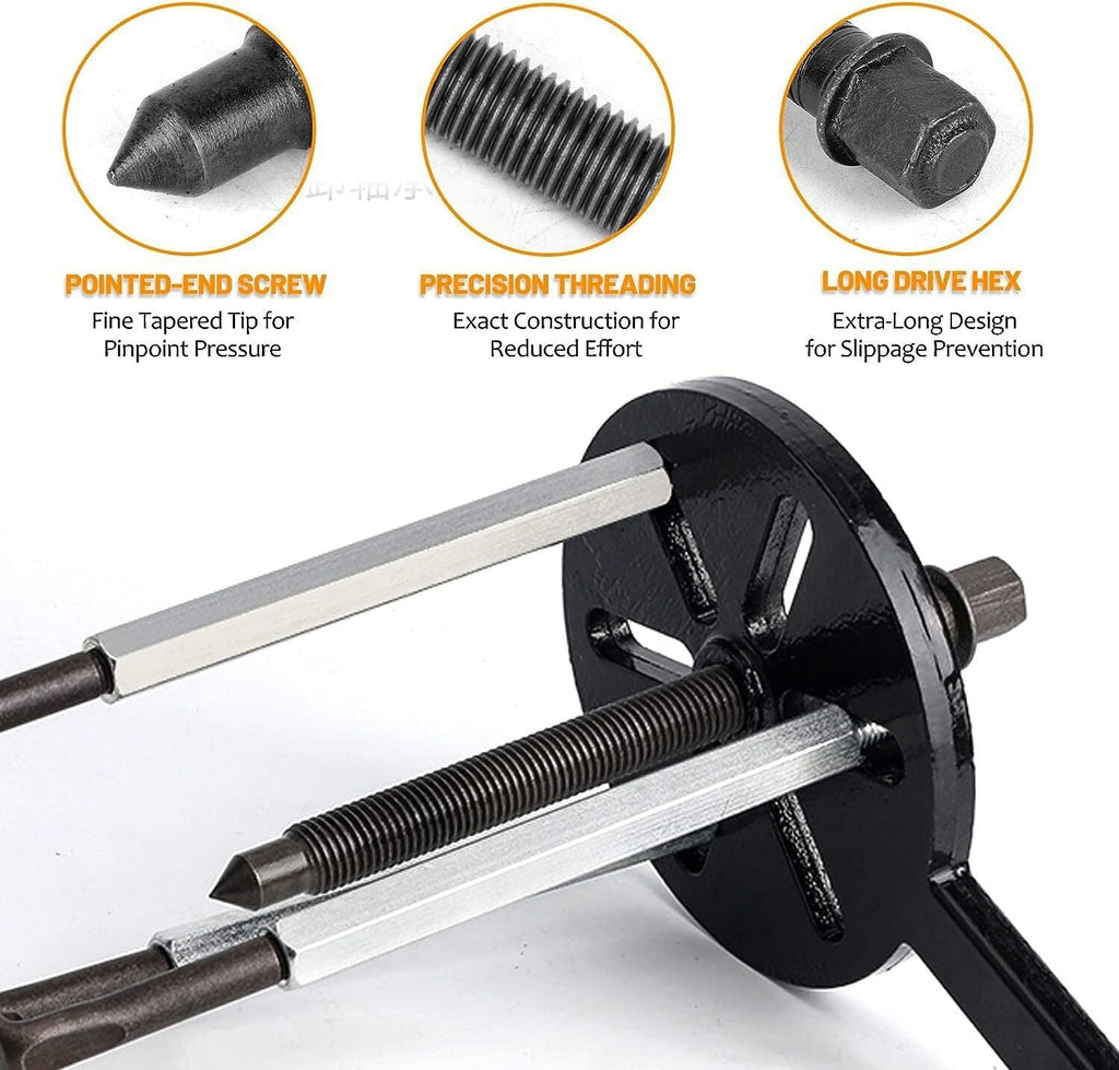 21 in1 Bearing Disassembly Puller Inner Hole Removal Tool Three-jaw Puller Set