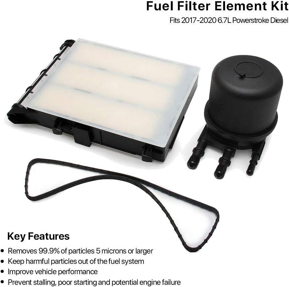 FOR 2017-2019 FORD 6.7L V8 TURBO DIESEL AIR & FUEL FILTER KIT - FD4625 & FA1927