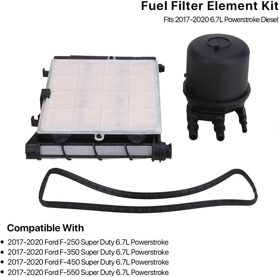 FOR 2017-2019 FORD 6.7L V8 TURBO DIESEL AIR & FUEL FILTER KIT - FD4625 & FA1927