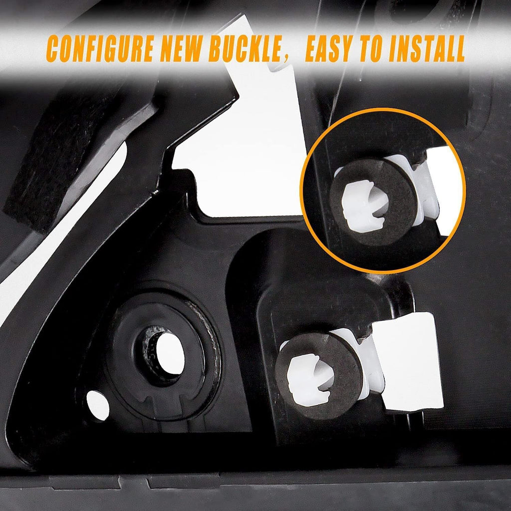 Windshield Outer Inner Trim Pillar Molding Right Side For 11-19 Ford Explorer