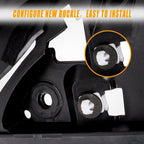 Windshield Outer Inner Trim Pillar Molding Right Side For 11-19 Ford Explorer