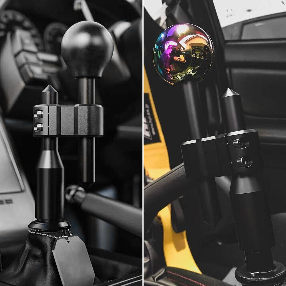 6" H Type Shift Knob Extender Adjustable Lever Gear Shifter Extension Universal