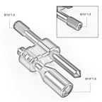 6" H Type Shift Knob Extender Adjustable Lever Gear Shifter Extension Universal