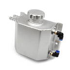 Car 1L Aluminum Radiator Coolant Overflow Bottle Water Reservoir Tank + Cap