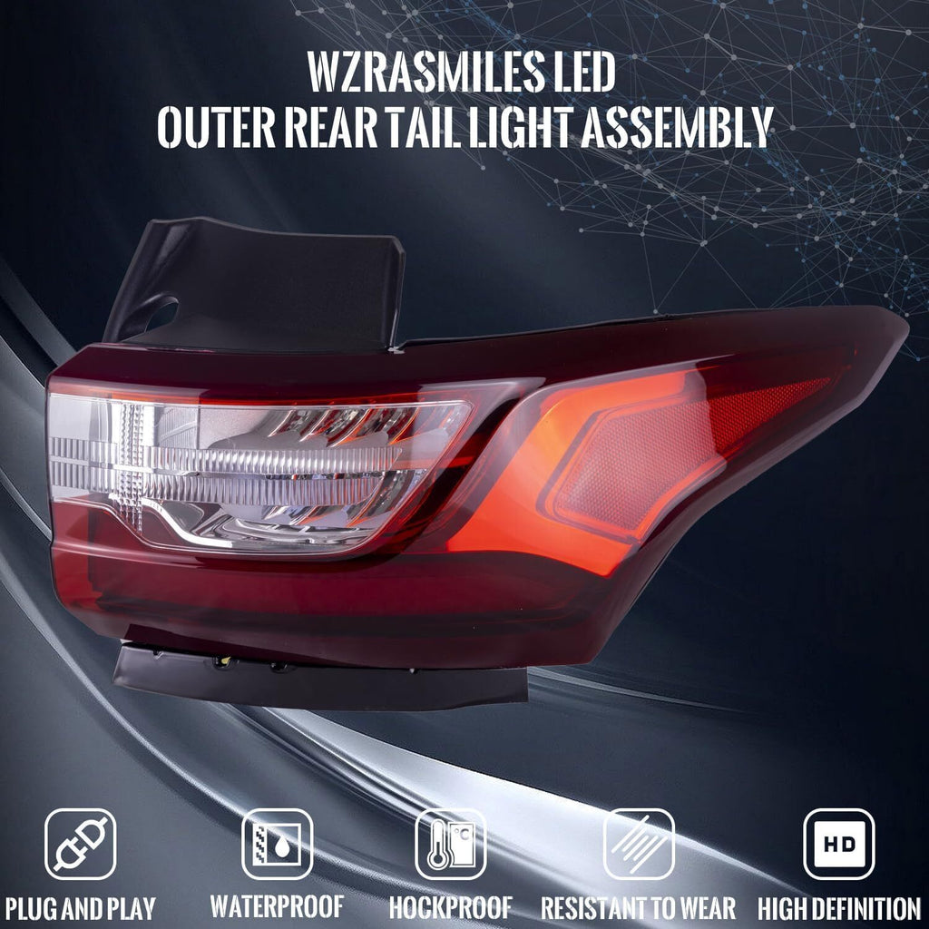 LED Right Passenger Tail Light Rear Lamps For Chevy Traverse 2018-2020 84618032