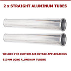 2.5" Universal Aluminum Turbo Intercooler Elbow Pipe Kit + Silicone Hose + Clamp